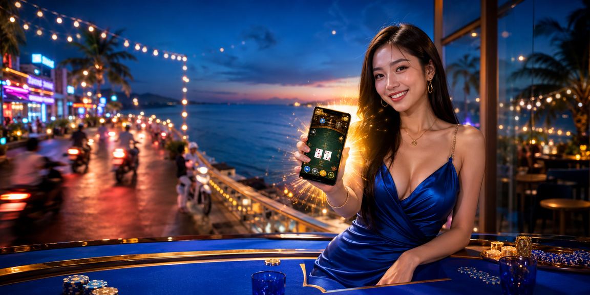 Du khách Phú Quốc thư giãn và thử vận may với trò chơi jackpot trực tuyến
