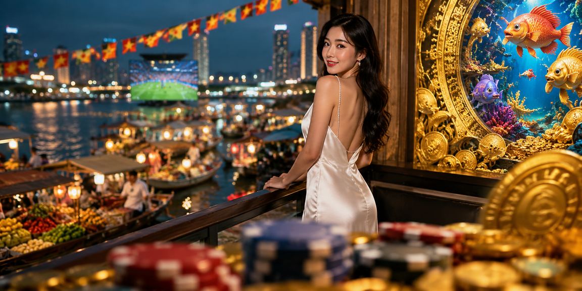 Giao diện cá cược casino trực tuyến trên thiết bị di động tại Việt Nam